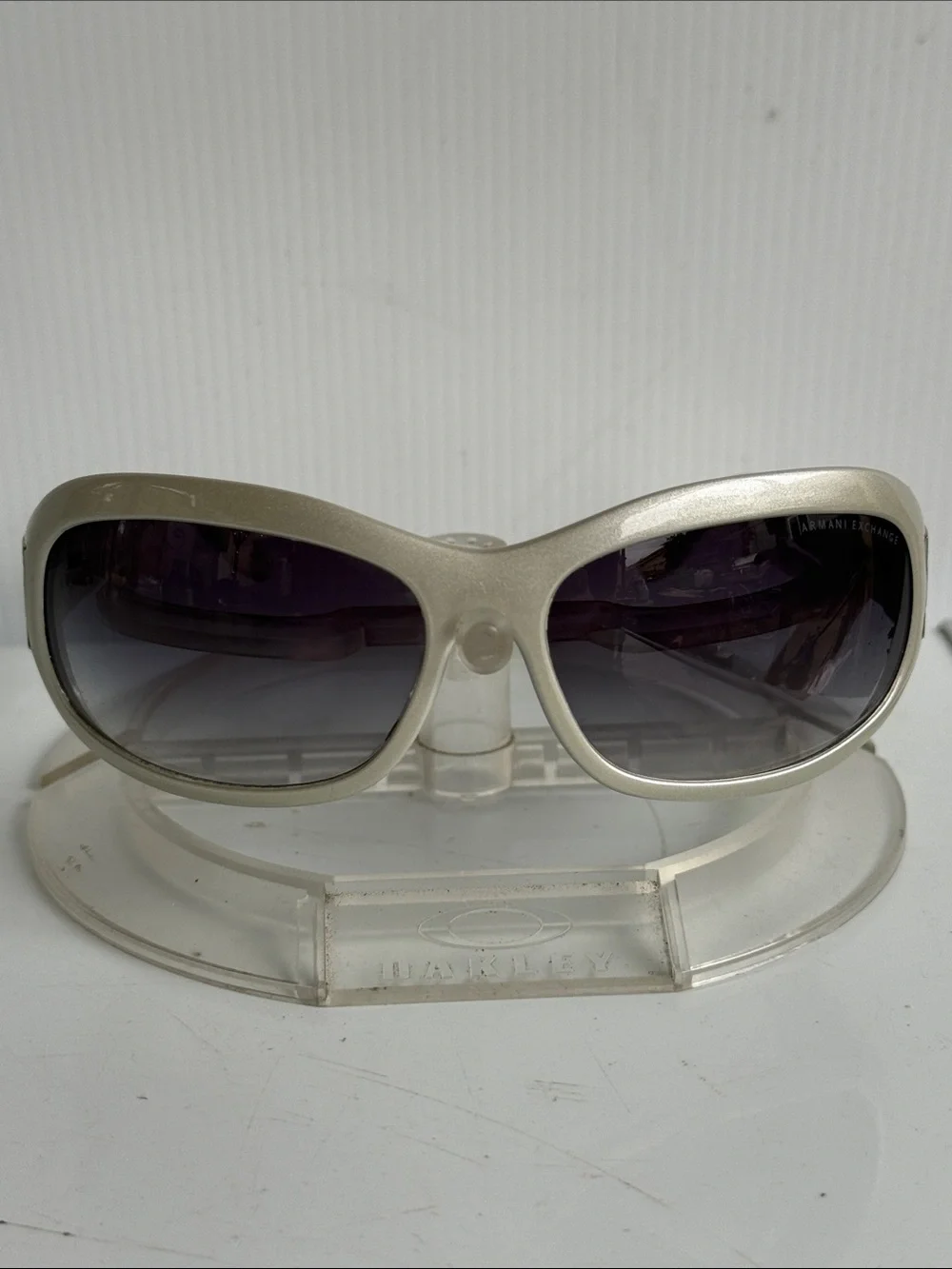 NEW ARMANI EXCHANGE AX058/S Silver Sunglasses NEW WITHOUT TAGS